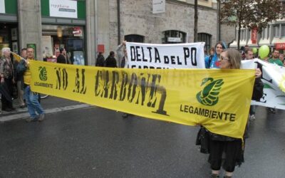 Carbone. Legambiente aderisce alla manifestazione internazionale contro le nuove centrali