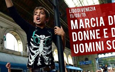 Marcia delle donne e degli uomini scalzi | Venezia 11 settembre 2015
