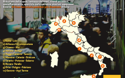 PENDOLARIA 2015 / LA VERONA – ROVIGO FRA LE 10 PEGGIORI LINEE FERROVIARIE D'ITALIA