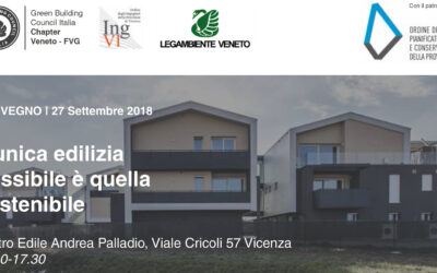 Convegno "L'unica edilizia possibile è quella sostenibile"