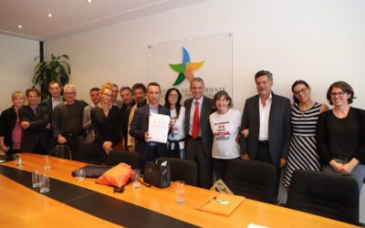 Legambiente consegna al ministro dell’Ambiente le firme della petizione "BASTA PFAS”