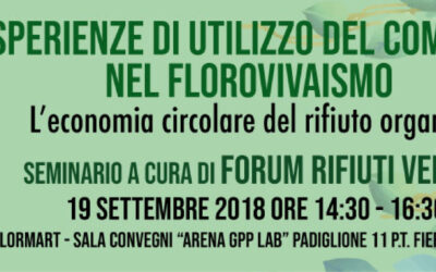 FORUM RIFIUTI VENETO SEMINARIO FORMATIVO A FLORMART 19.09.2018