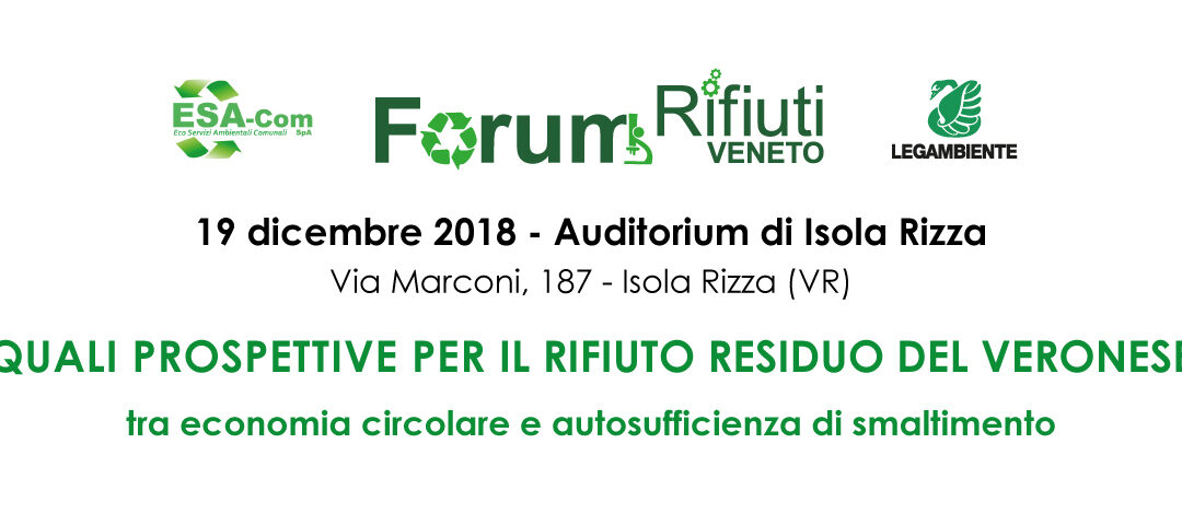 Quali prospettive per il rifiuto residuo del veronese
