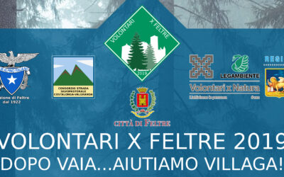 Volontari X Feltre: campo di volontariato dal 27 luglio all'11 agosto