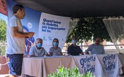 Il monitoraggio della Goletta dei Laghi di Legambiente sul Lago di Garda