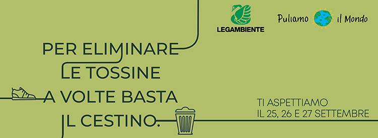 Scopri gli appuntamenti di Puliamo il Mondo 25, 26 e 27 settembre 2020