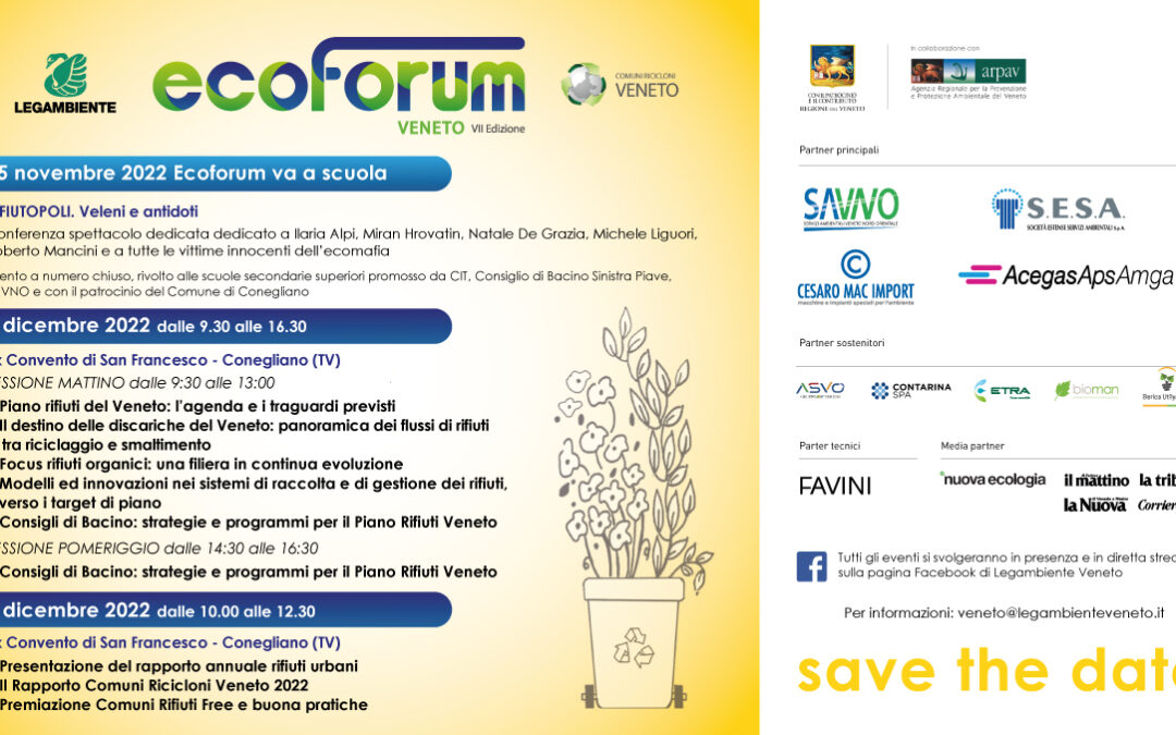 EcoForum Veneto 2022 – VII edizione