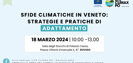SFIDE CLIMATICHE IN VENETO: STRATEGIE DI ADATTAMENTO