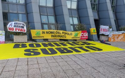 Processo PFAS Miteni: le dichiarazioni di Legambiente