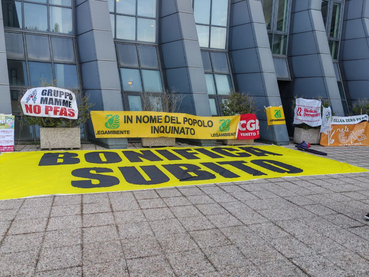 Processo PFAS Miteni: le dichiarazioni di Legambiente