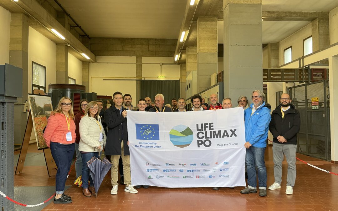 Delta del Po, amministratori e tecnici a scuola di adattamento climatico: visita a barriere antisale, soluzioni nature-based  e impianti di riutilizzo