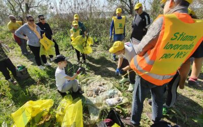 A Fratta Polesine una giornata di sensibilizzazione con Legambiente per il monitoraggio e la raccolta dei rifiuti lungo il Canalbianco