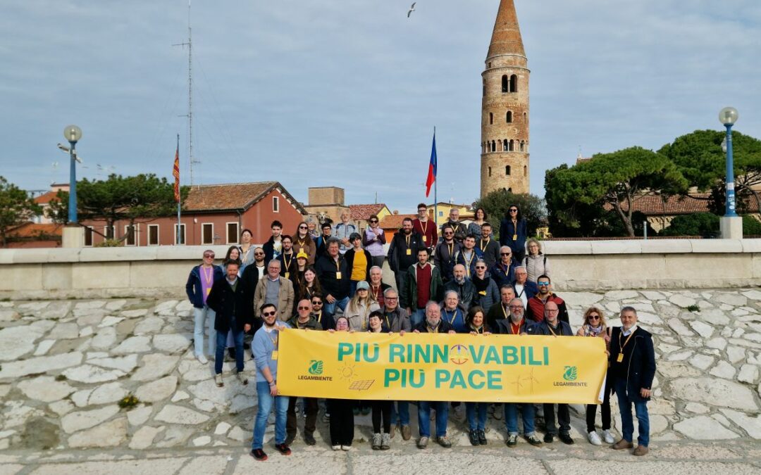 DA CAORLE L’APPELLO DI LEGAMBIENTE VENETO:  “PIÙ RINNOVABILI PIÙ PACE”
