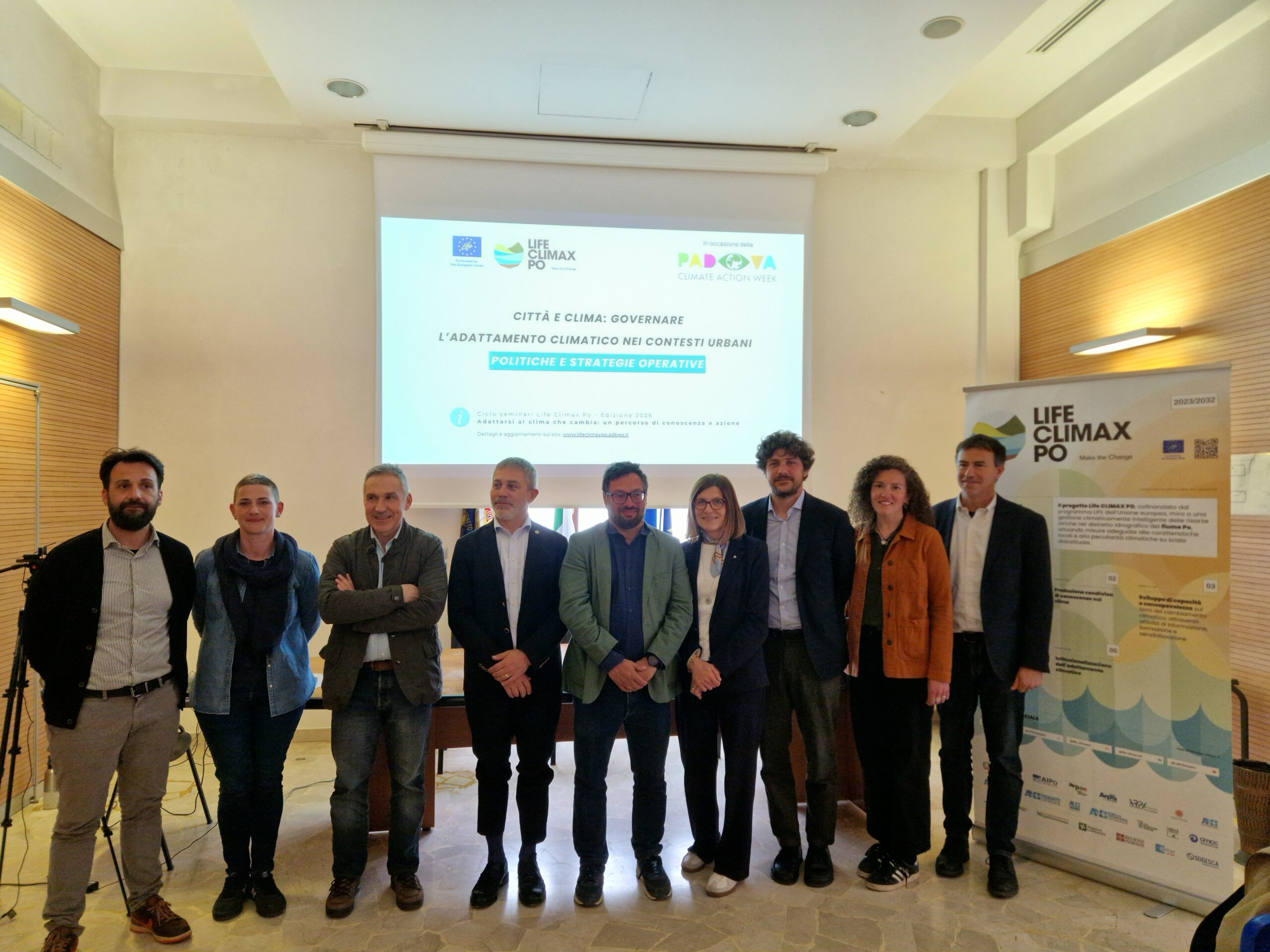 Città e clima: a Padova amministrazioni e ricercatori a confronto sulla governance dell’adattamento climatico nelle aree urbane