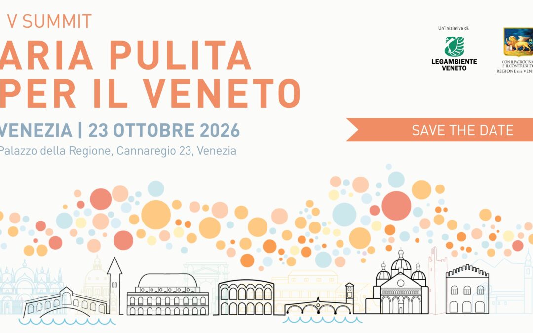 V summit Aria pulita per il Veneto
